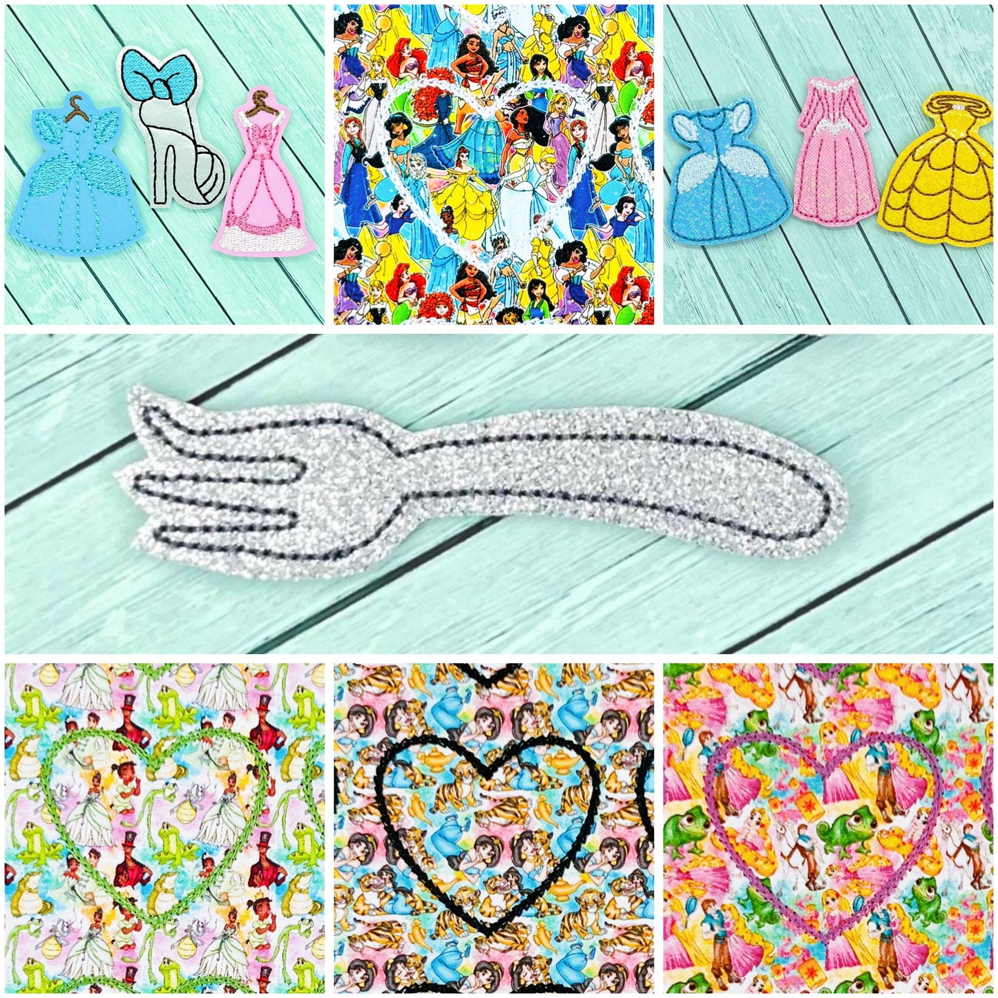 Princess Collab Felties