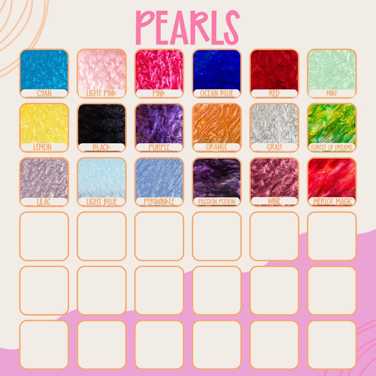 Custom Acrylic Preorder