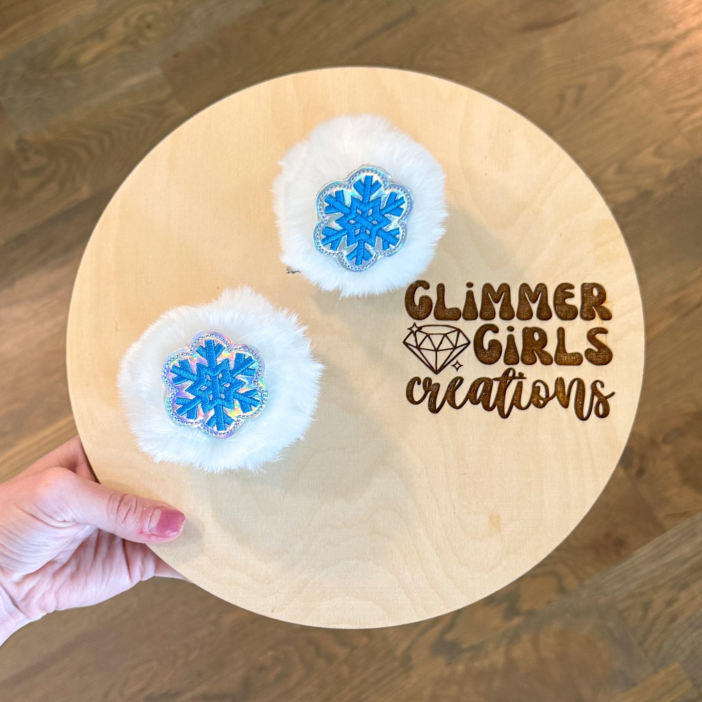 Puff Ball Clips (Single)