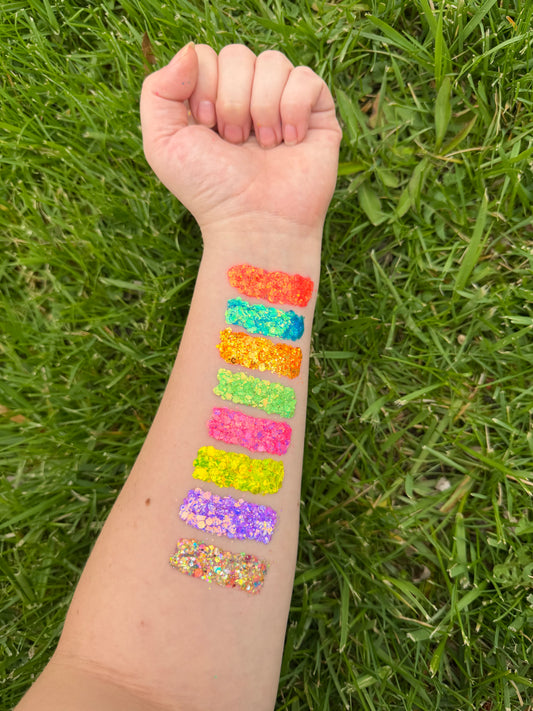 Neon Hair Glitter