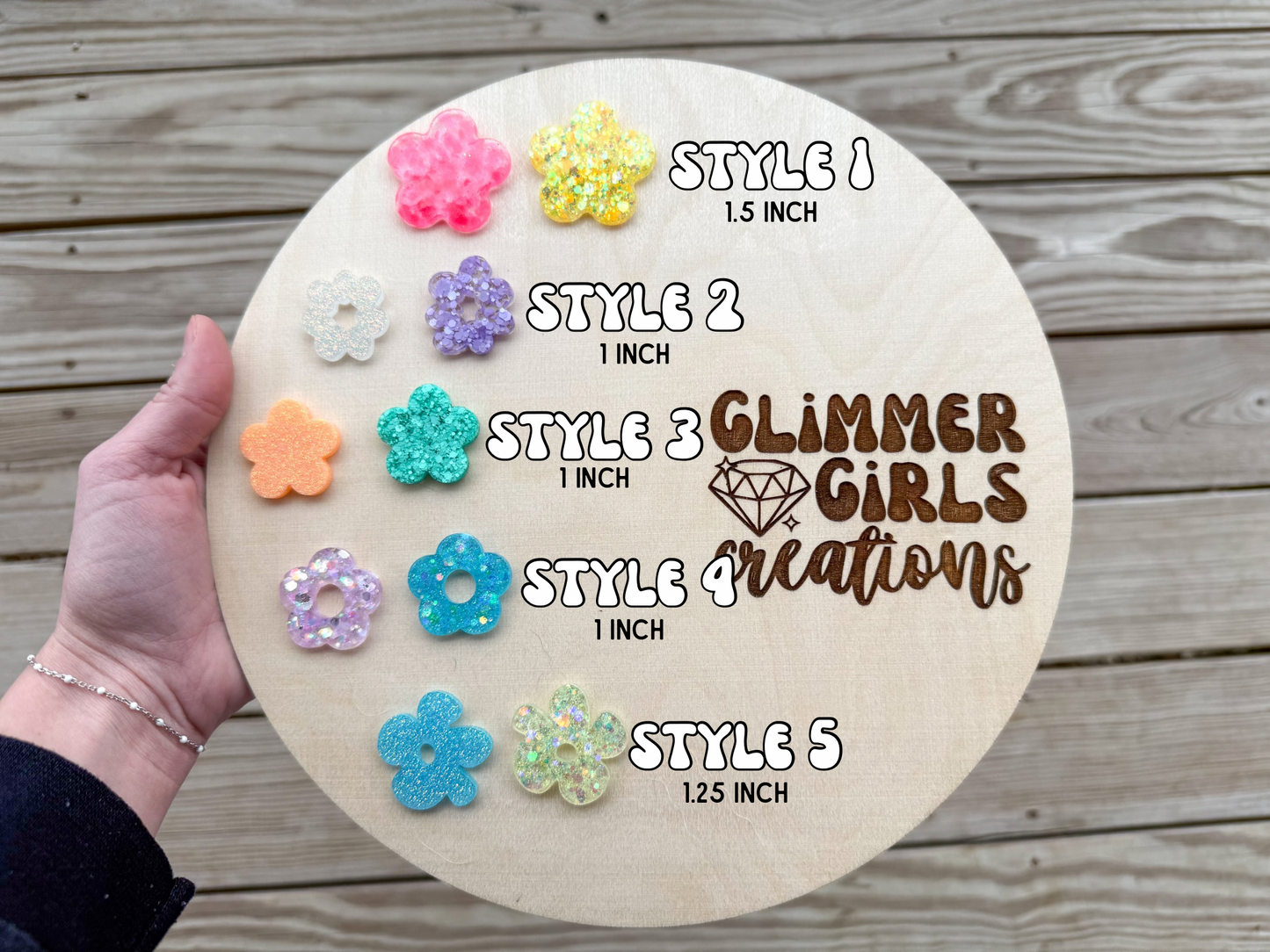 Custom Flower Clippies