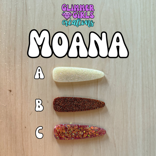 Moana Clippies (princess collab)