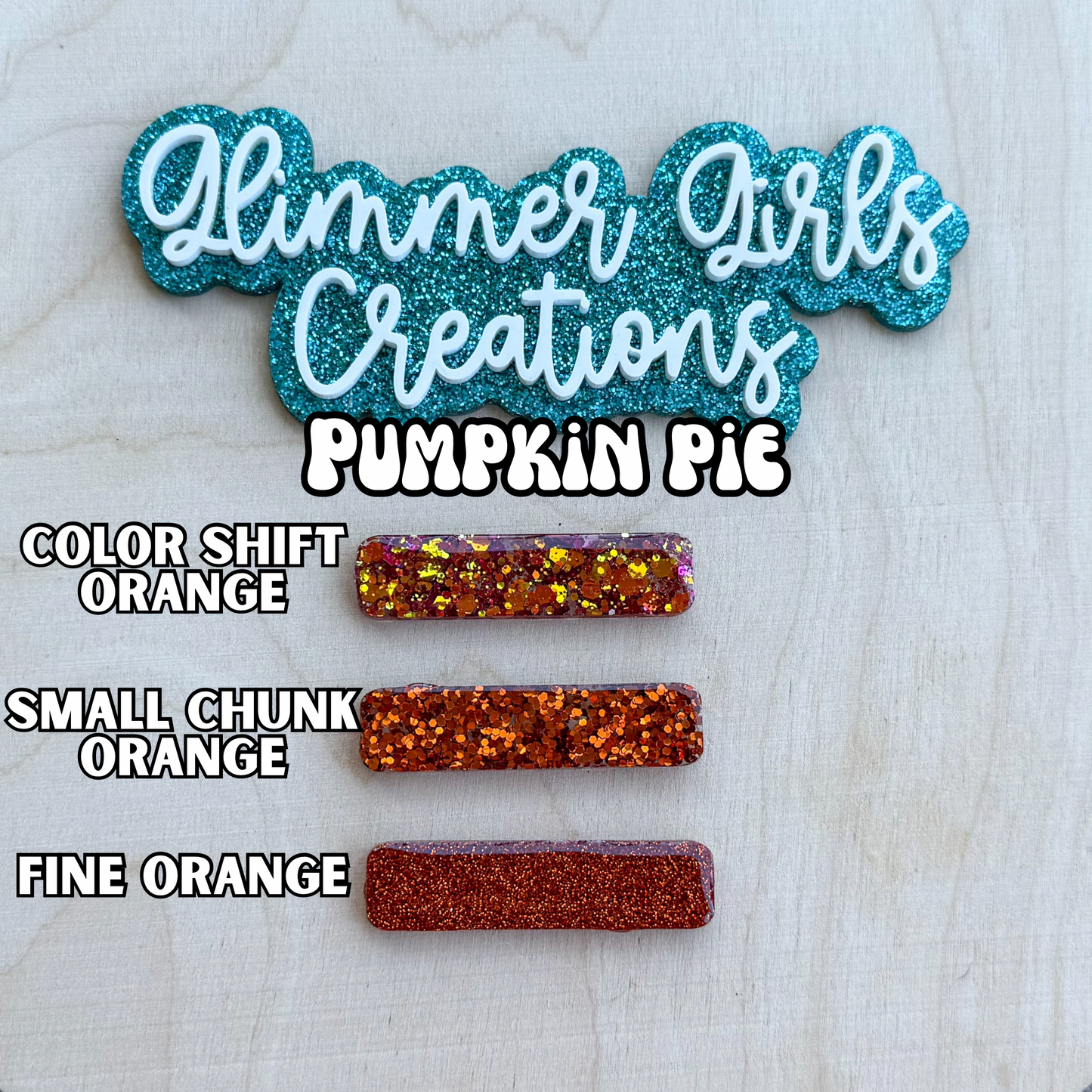 Pumpkin Pie Clips (Fall Drop)